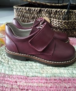 ZAPATO PIEL VELCRO