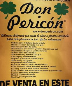 CREMA HIDRATANTE Y REGENERADORA “DON PERICÓN”